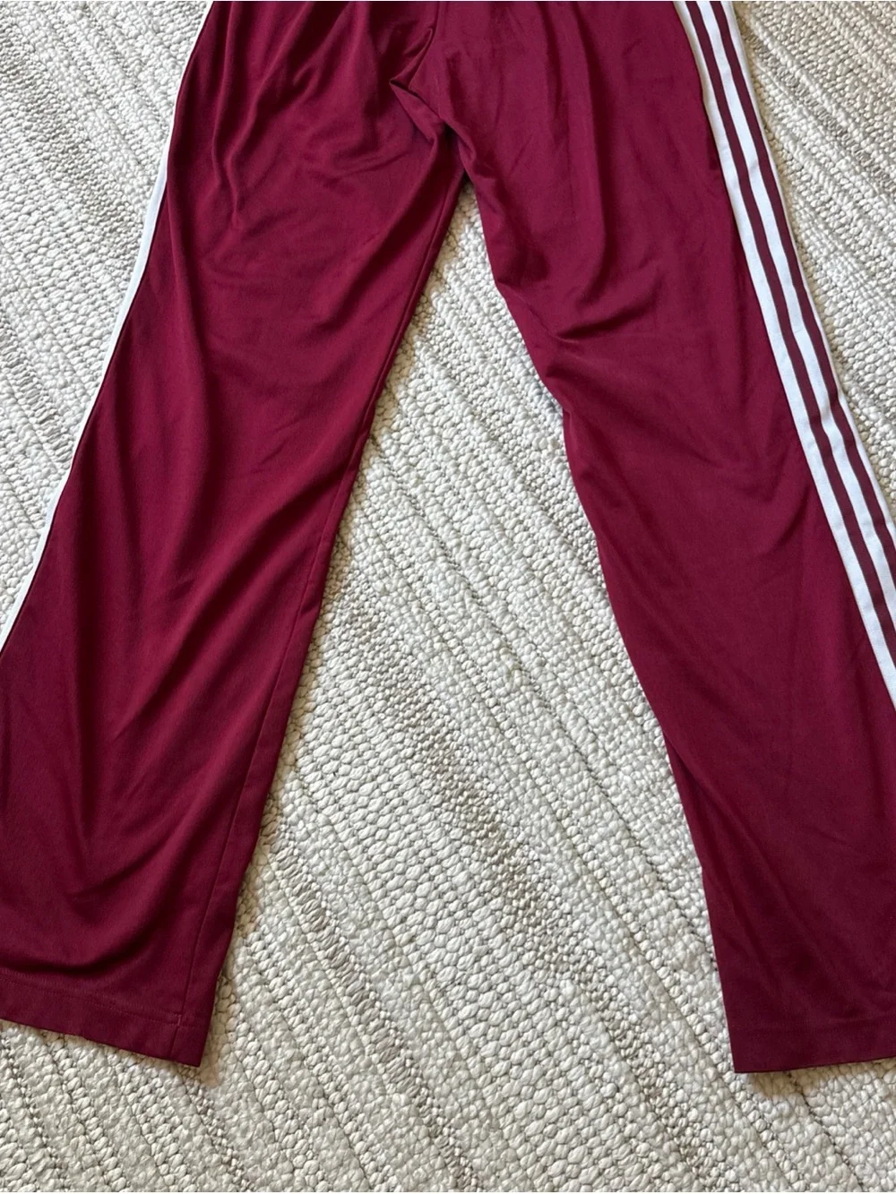 Adidas Originals Maroon Adicolor Classics Firebird Loose Track Suit XL Blue Tag